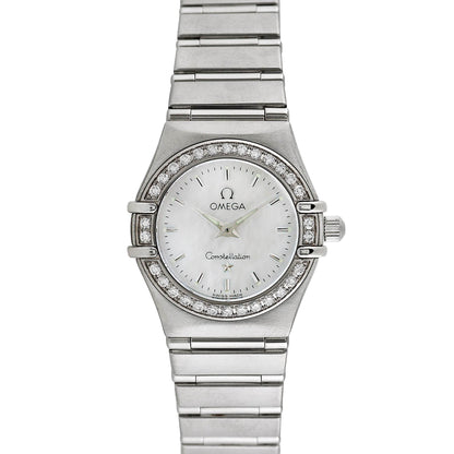 Pre-owned Omega Women's Constellation 22.5mm Stainless Steel Wristwatch - 1466.71
