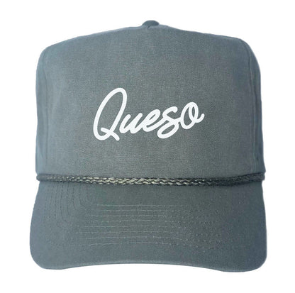 Frankie Jean Queso Cursive Canvas Trucker