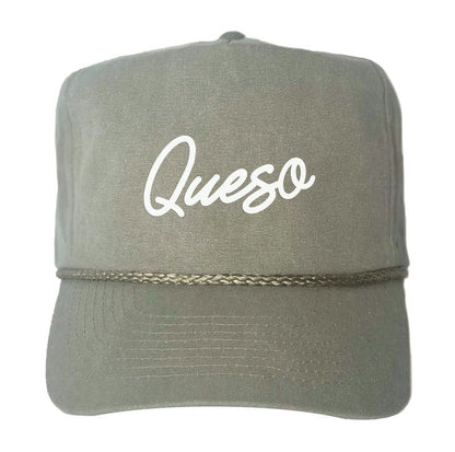 Frankie Jean Queso Cursive Canvas Trucker