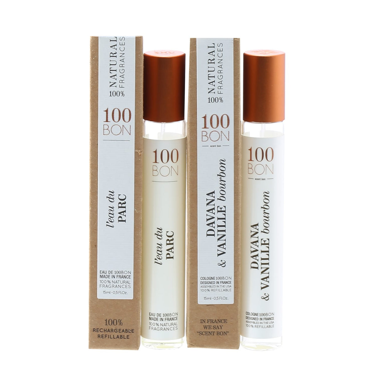 Duo 100 Bon L'Eau Du Parc + Davana Vanille Bourbon
