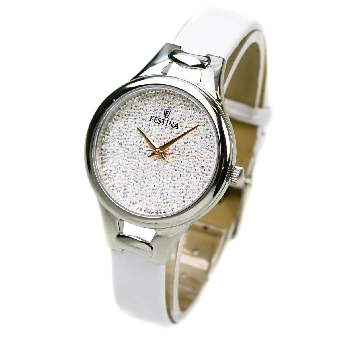 Festina Swarvoski White Ladies Watch F20334/1