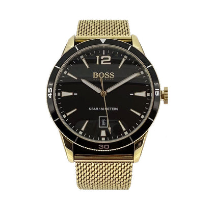 Hugo Boss Gold Mesh Strap Men's Watch Drifter 1513901