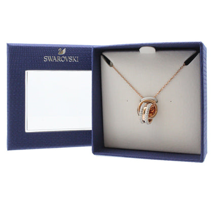 Swarovski Further Rose Gold Pendant Necklace