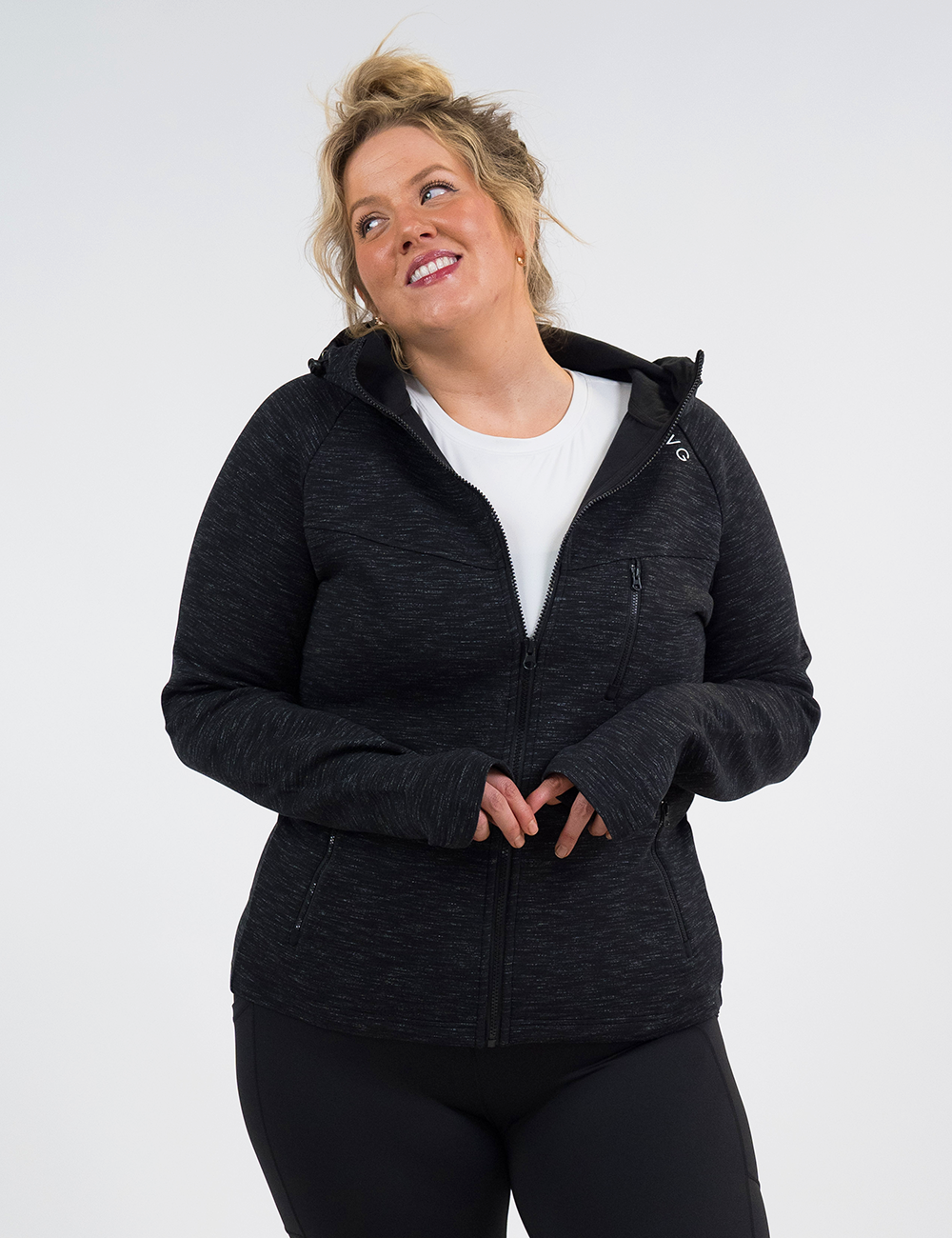 Constantly Varied Gear Rest Day Zip Up Sweatshirt - Charcoal