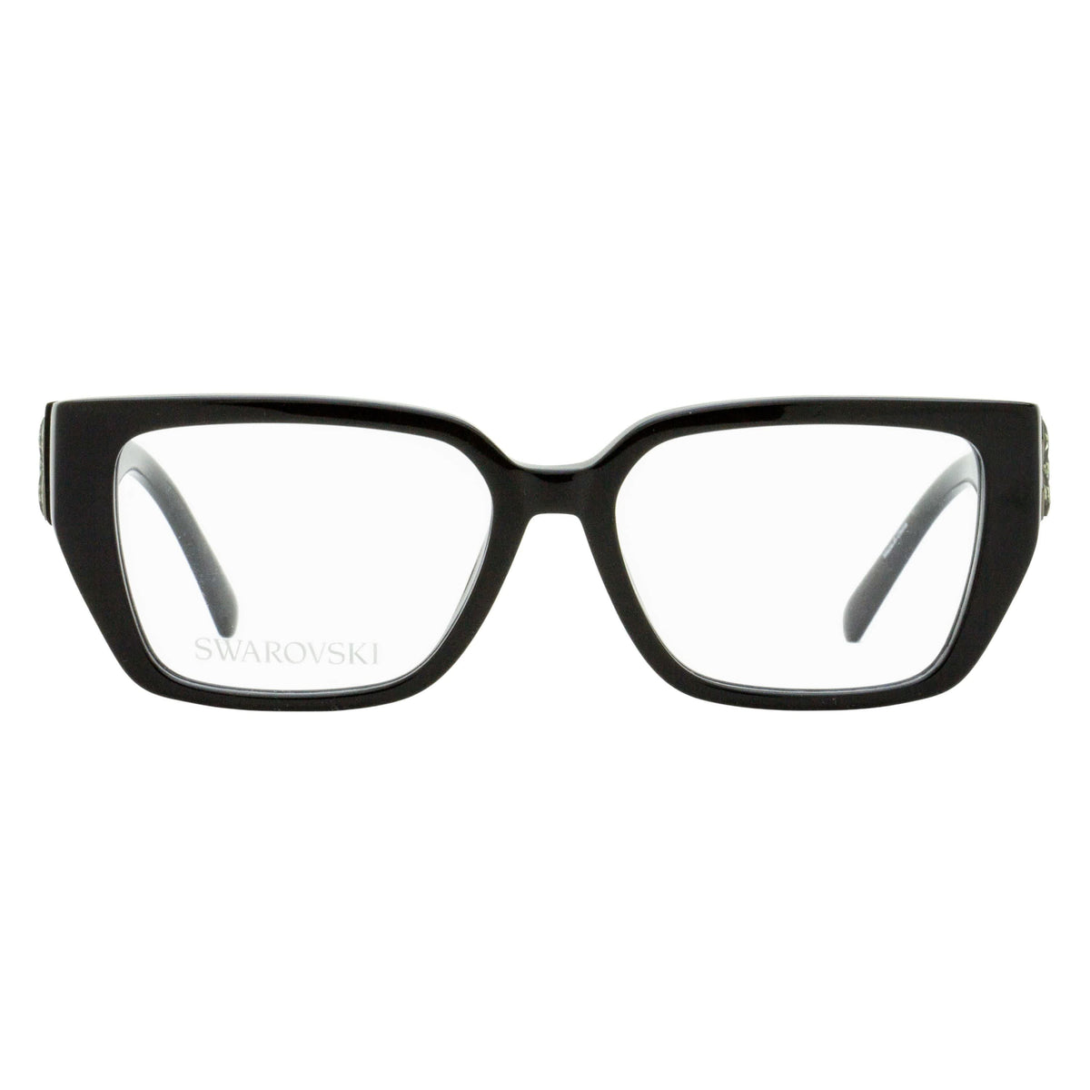 Swarovski Lattice Crystal Eyeglasses SK5446 001 Black 54mm