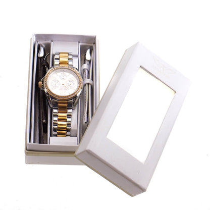 Aviator Ladies Watch Rose Gold & Steel  AVX5701L28 With 3 Straps