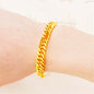 Goldtone Figaro Bracelet