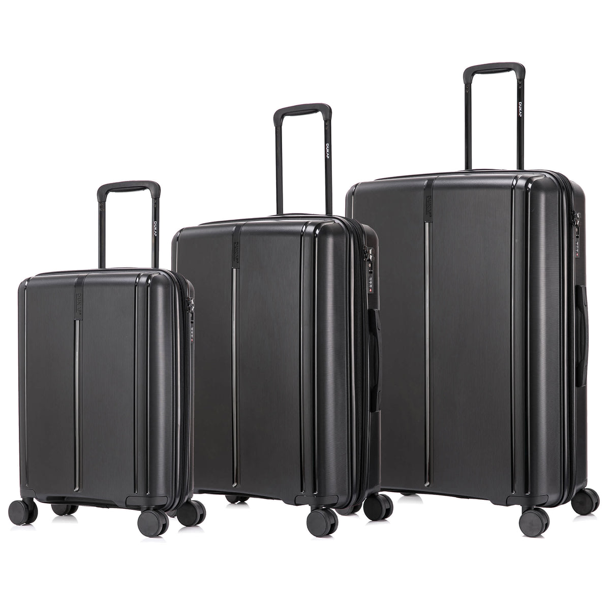 DUKAP Unisex Airley Lightweight Hardside Spinner Luggage
