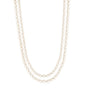 Double Strand Pearl Necklace