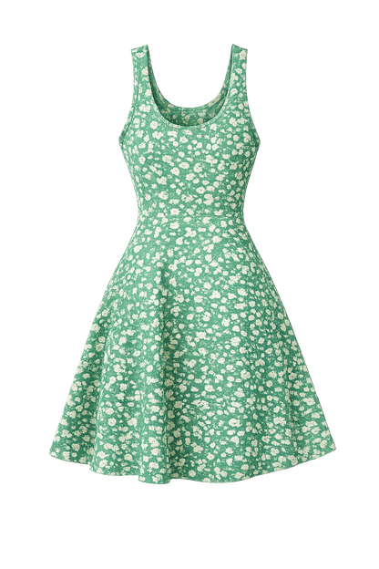 Women's Floral Spaghetti Strap Mini Sundress 2026