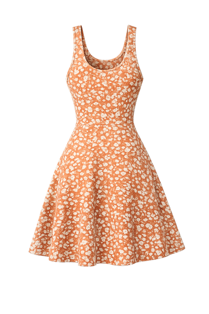 Women's Floral Spaghetti Strap Mini Sundress 2026