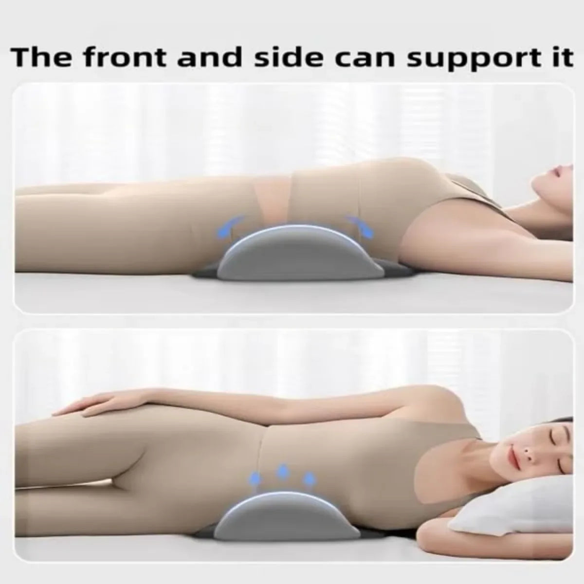 Ergonomic Memory Foam Lumbar Pillow