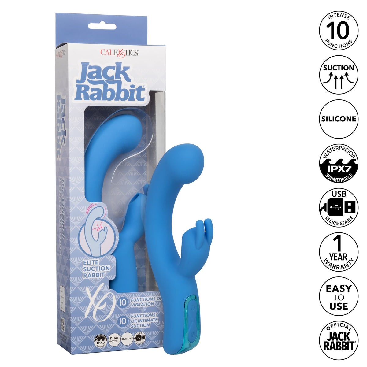 CalExotics Jack Rabbit Elite Suction Rabbit