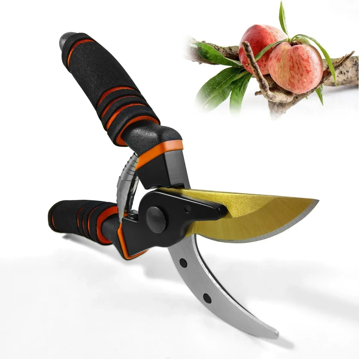 Comfort Grip Hand Pruners for Gardening