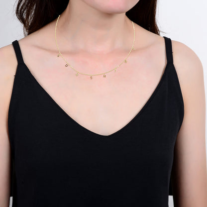 Gold Over Sterling Silver Pearl Sunshine Necklace with 18" Chain