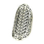 Goldtone Weaving Band Ring