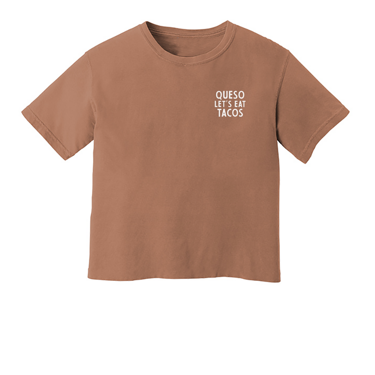 Frankie Jean Queso Let's Eat Tacos Washed Tee