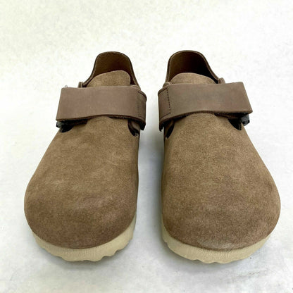 Birkenstock Unisex London Tech Suede Leather Taupe