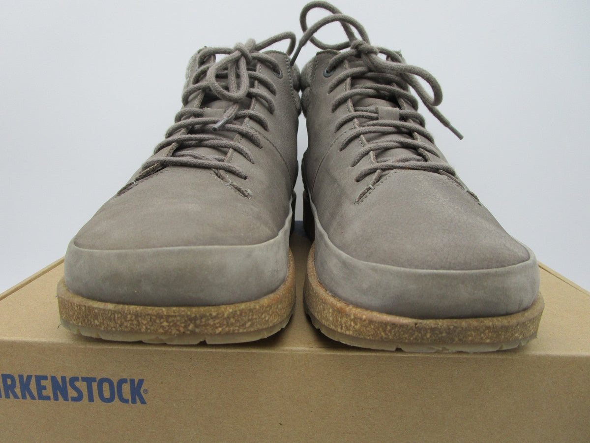Birkenstock Unisex Honnef High Nubuck Leather Gray Tuape