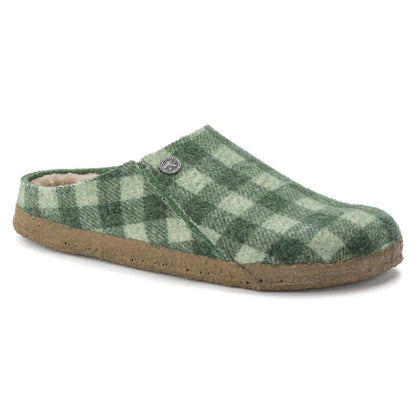 Birkenstock Unisex Zermatt Rivet Split Felt Fur Beryl
