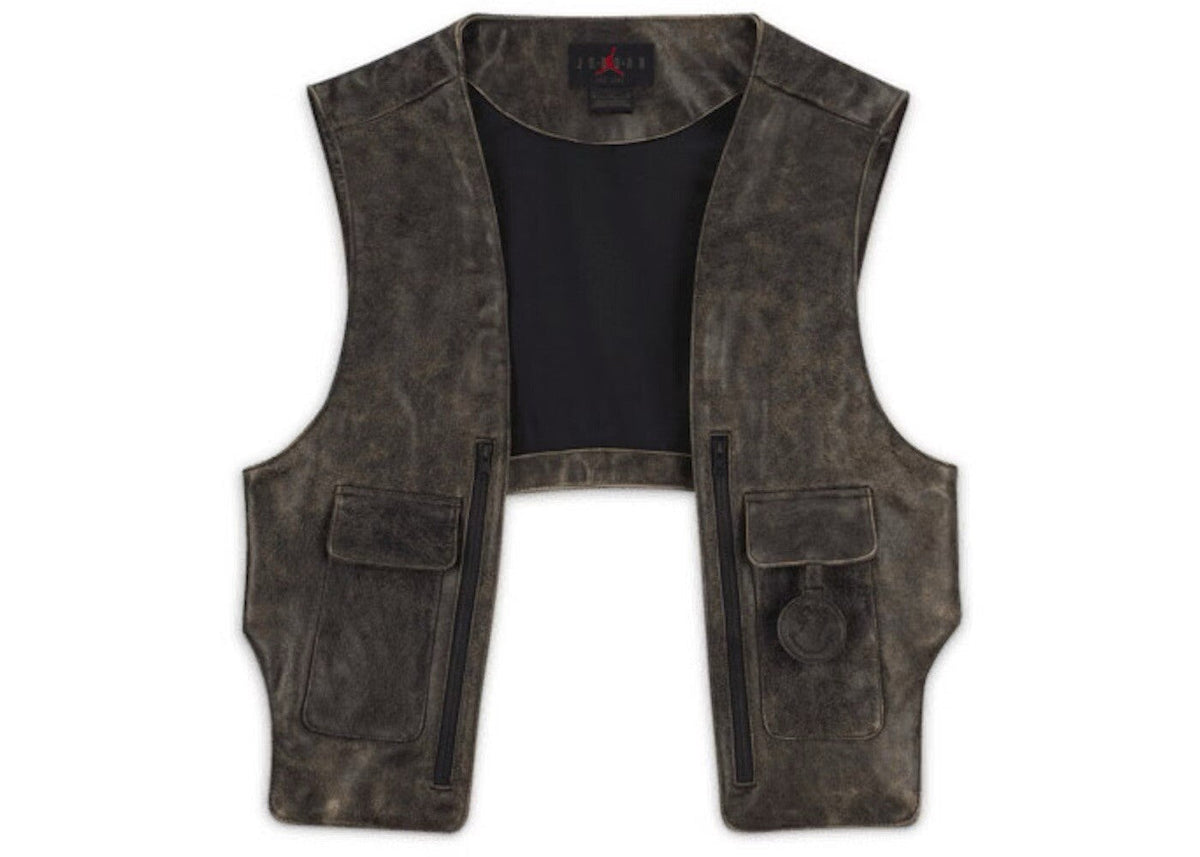 Air Jordan Men's X J Balvin Collab Leather Vest