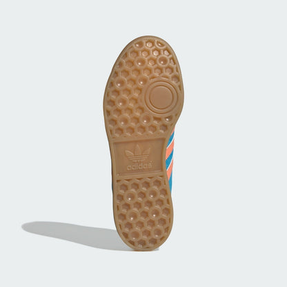 adidas Women's Hamburg 'Sky Rush Semi Coral Gold Metallic ' Sneakers