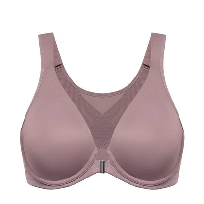 Front Closure Posture Support Underwire Plunge Bra