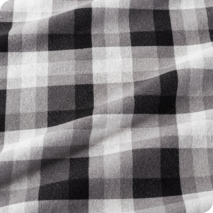 Bare Home  Double Brushed Cotton Flannel Sheet Set