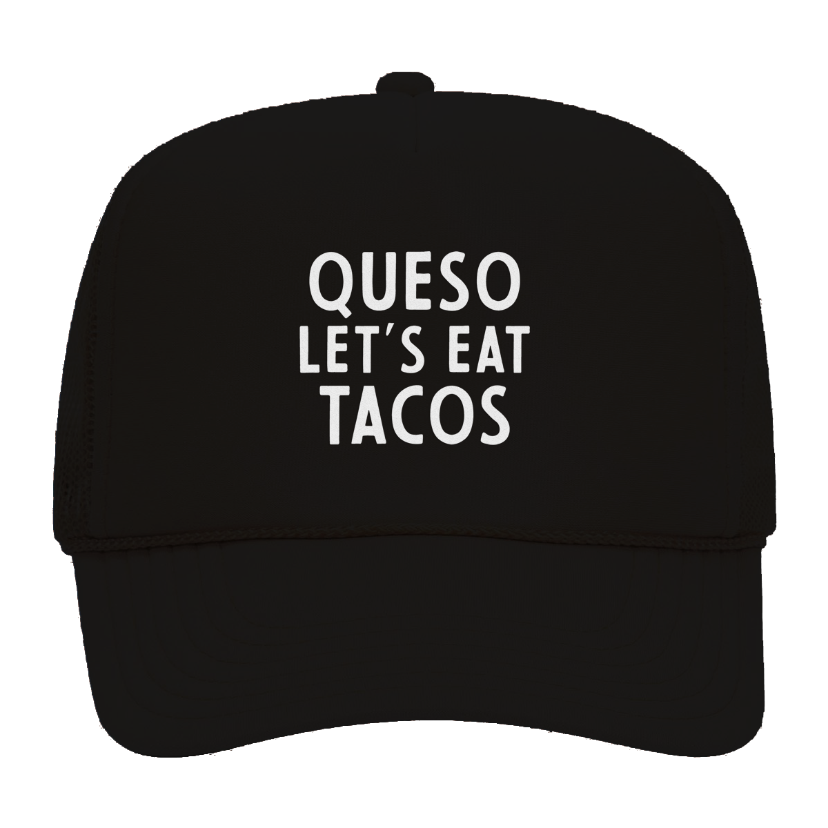 Frankie Jean Queso Let's Eat Tacos Foam Snapback