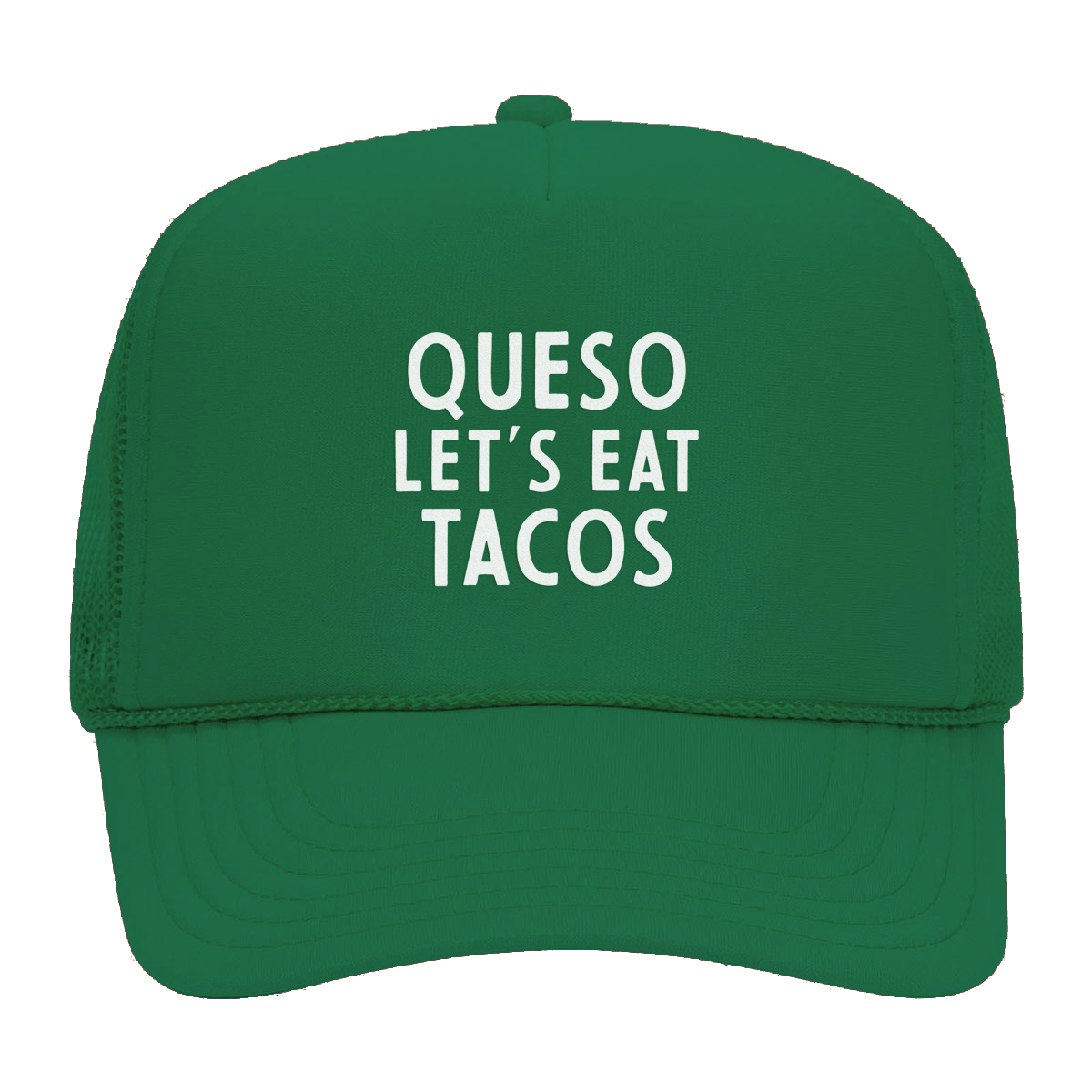 Frankie Jean Queso Let's Eat Tacos Foam Snapback