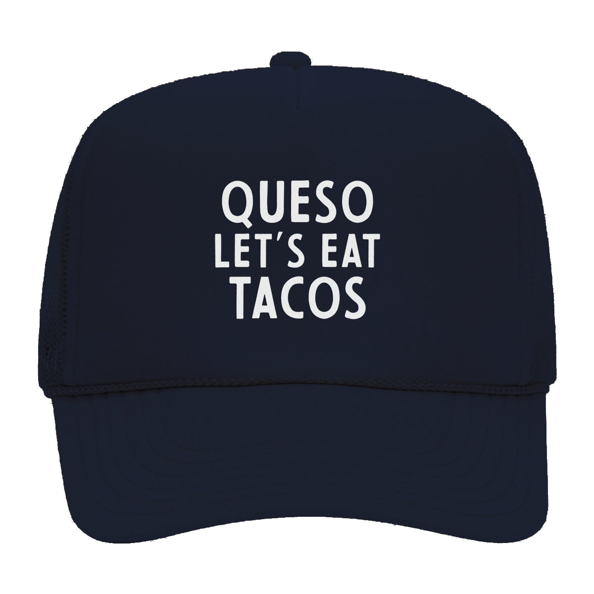 Frankie Jean Queso Let's Eat Tacos Foam Snapback