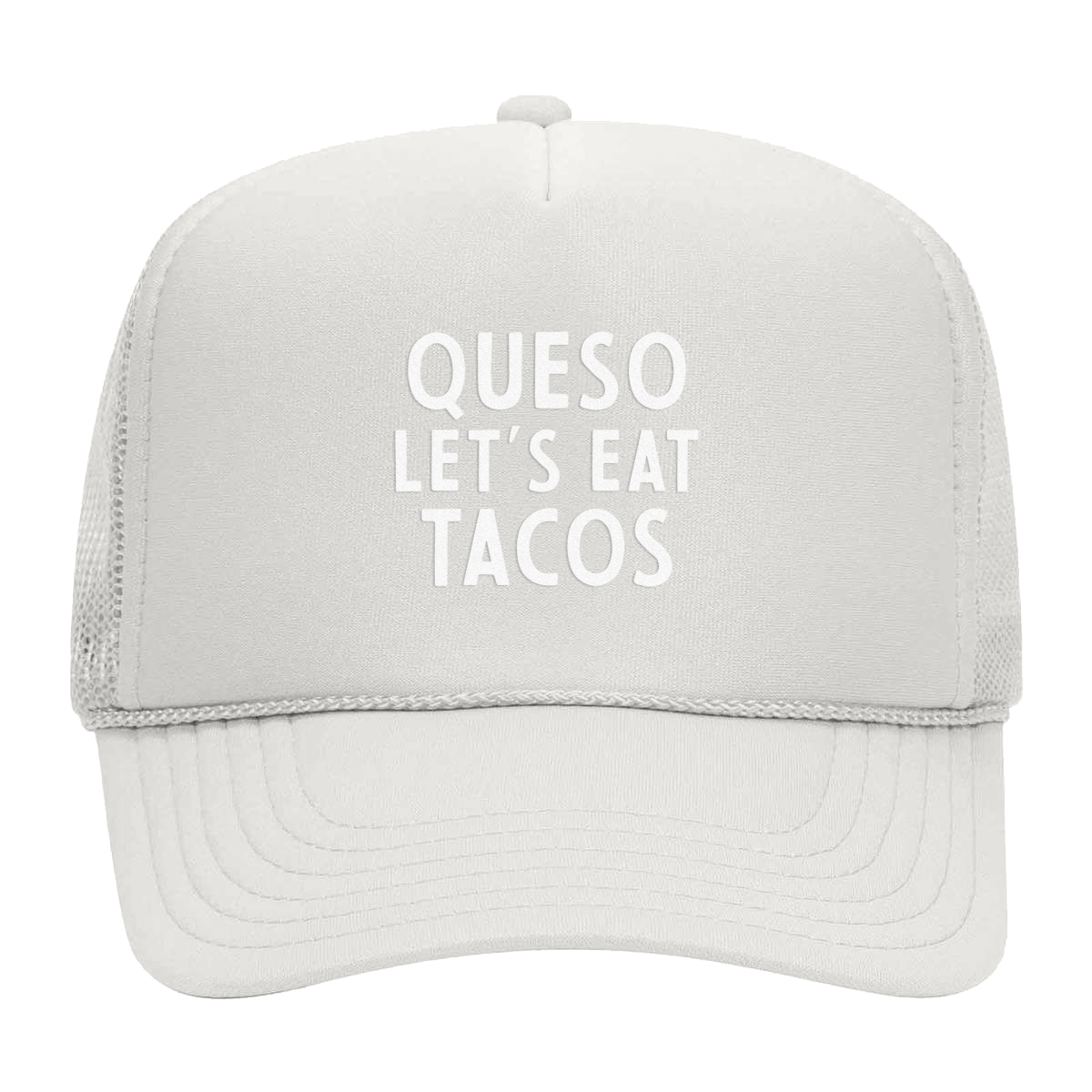 Frankie Jean Queso Let's Eat Tacos Foam Snapback