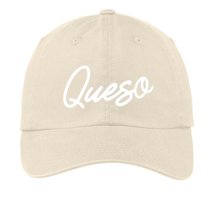 Frankie Jean Queso Cursive Baseball Cap