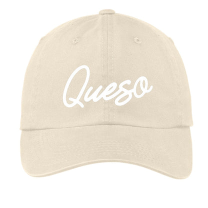 Frankie Jean Queso Cursive Baseball Cap