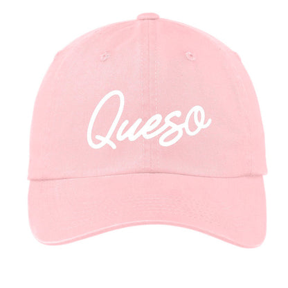 Frankie Jean Queso Cursive Baseball Cap
