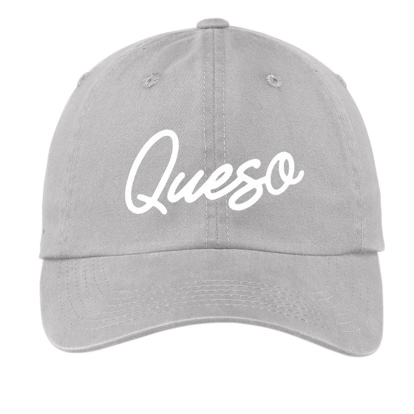 Frankie Jean Queso Cursive Baseball Cap