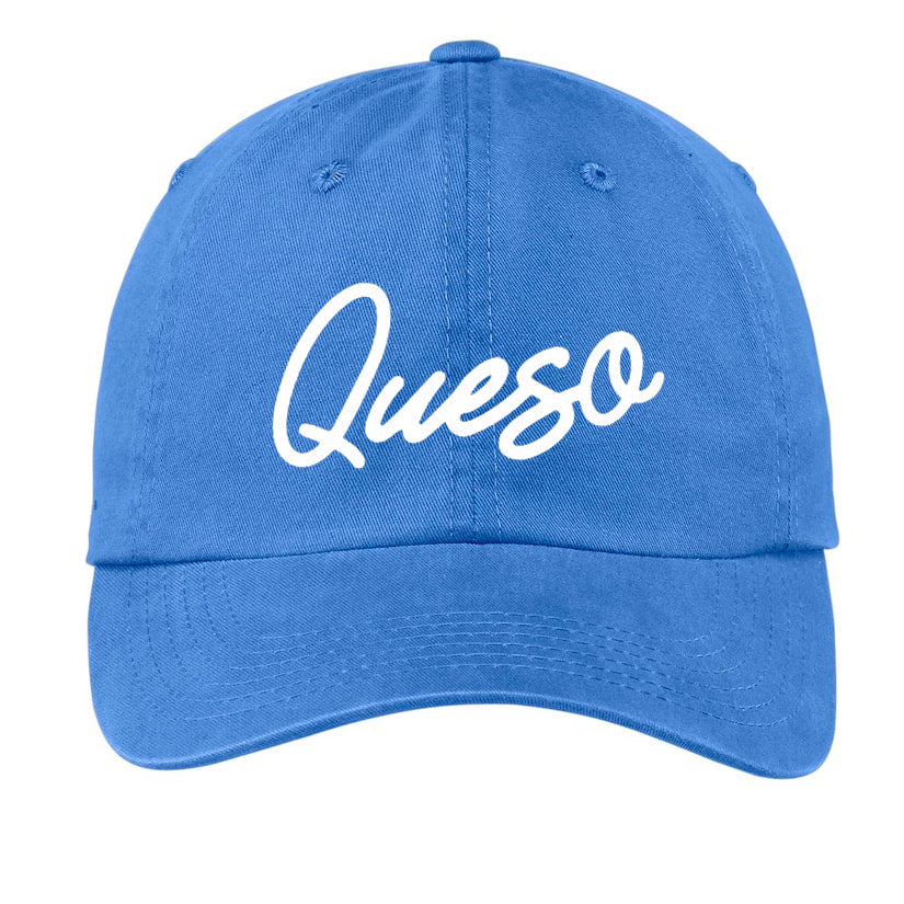 Frankie Jean Queso Cursive Baseball Cap