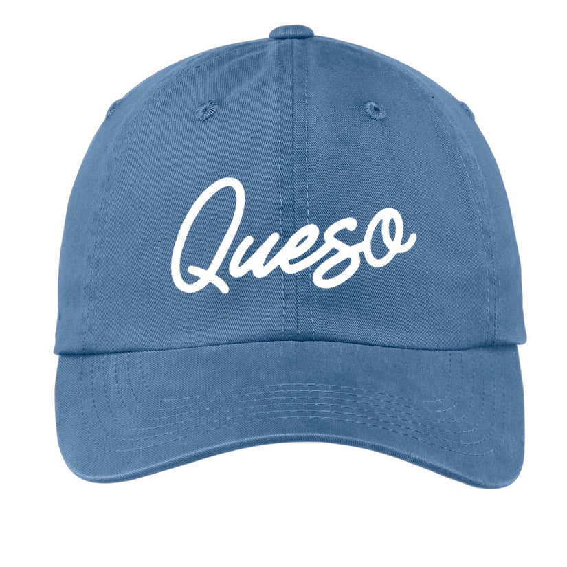 Frankie Jean Queso Cursive Baseball Cap