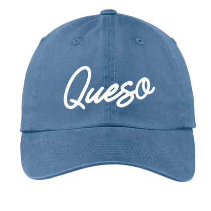 Frankie Jean Queso Cursive Baseball Cap