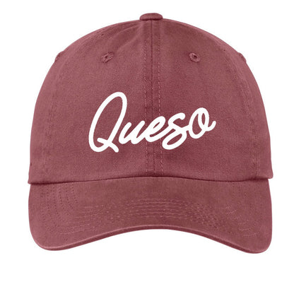 Frankie Jean Queso Cursive Baseball Cap