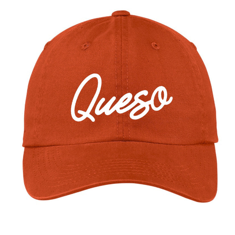 Frankie Jean Queso Cursive Baseball Cap