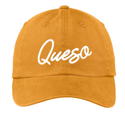 Frankie Jean Queso Cursive Baseball Cap