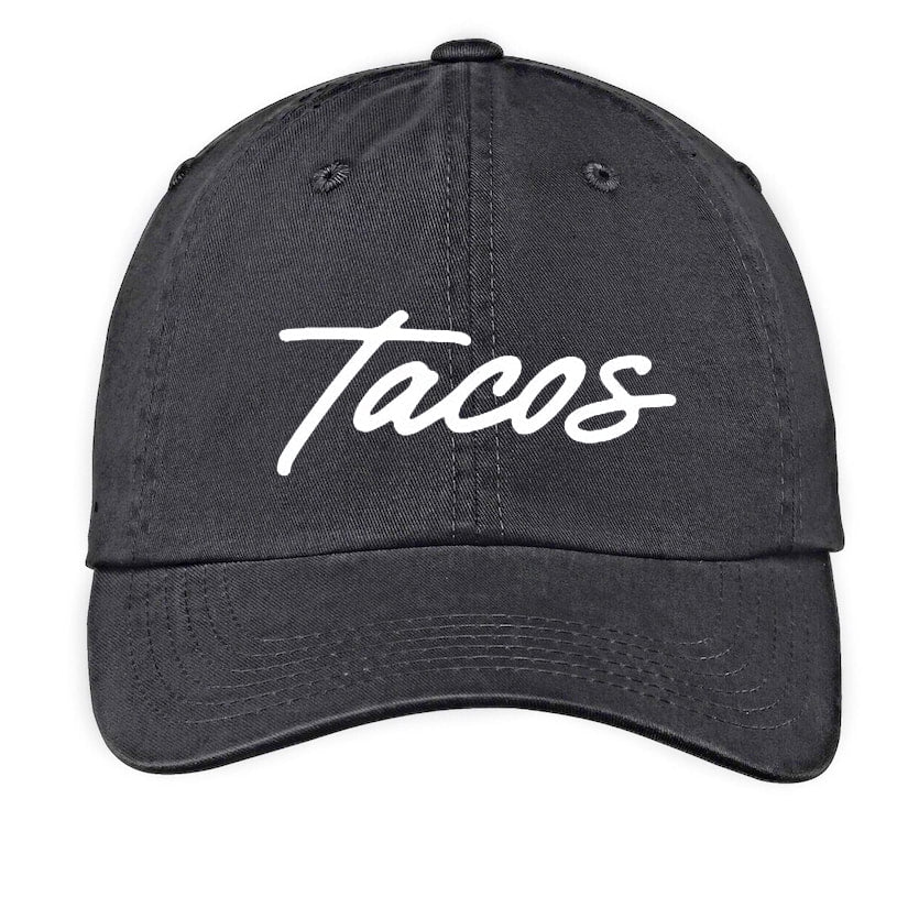 Frankie Jean Tacos Cursive Baseball Cap