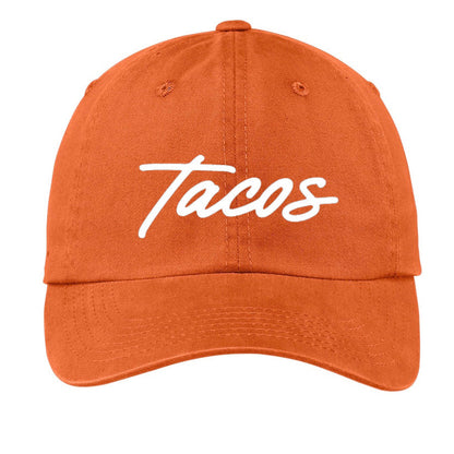 Frankie Jean Tacos Cursive Baseball Cap