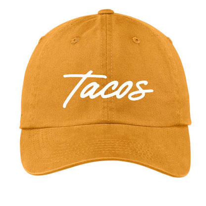 Frankie Jean Tacos Cursive Baseball Cap