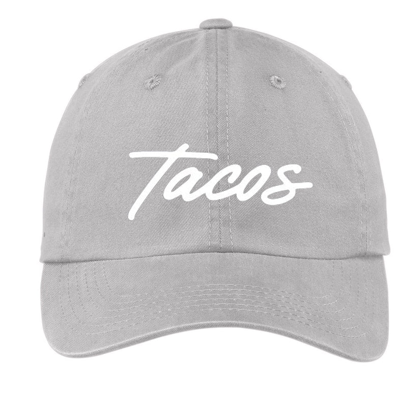 Frankie Jean Tacos Cursive Baseball Cap
