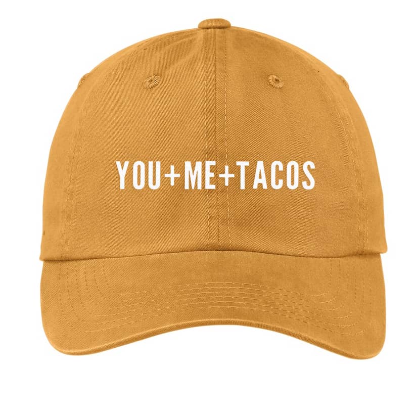 Frankie Jean You + Me + Tacos Baseball Cap