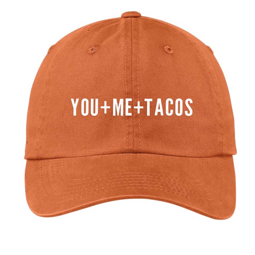 Frankie Jean You + Me + Tacos Baseball Cap