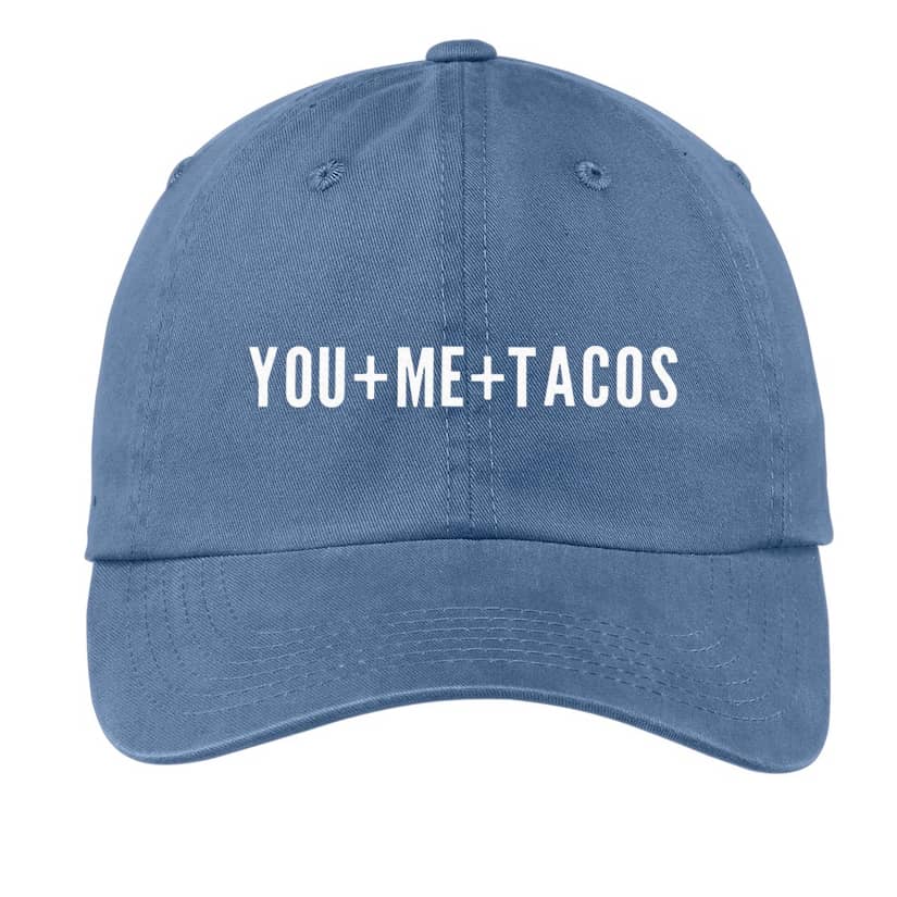 Frankie Jean You + Me + Tacos Baseball Cap