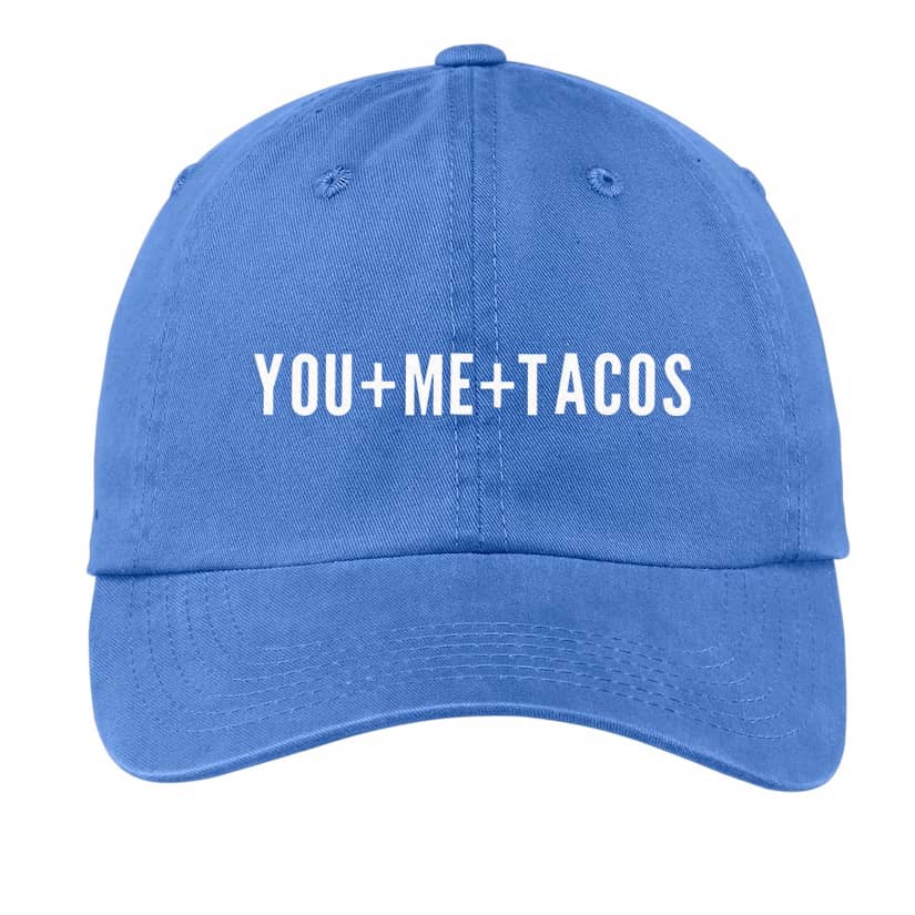 Frankie Jean You + Me + Tacos Baseball Cap